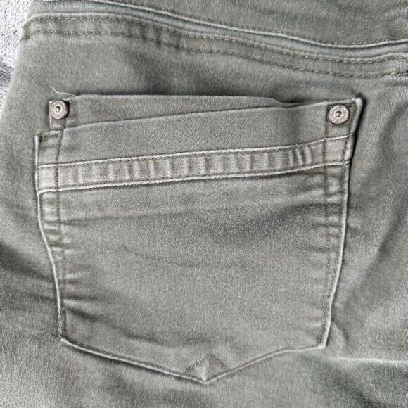 Democracy Jeans Womens 4 Green Skinny Mid Rise Stretch Ab Technology Pants - Picture 6 of 11